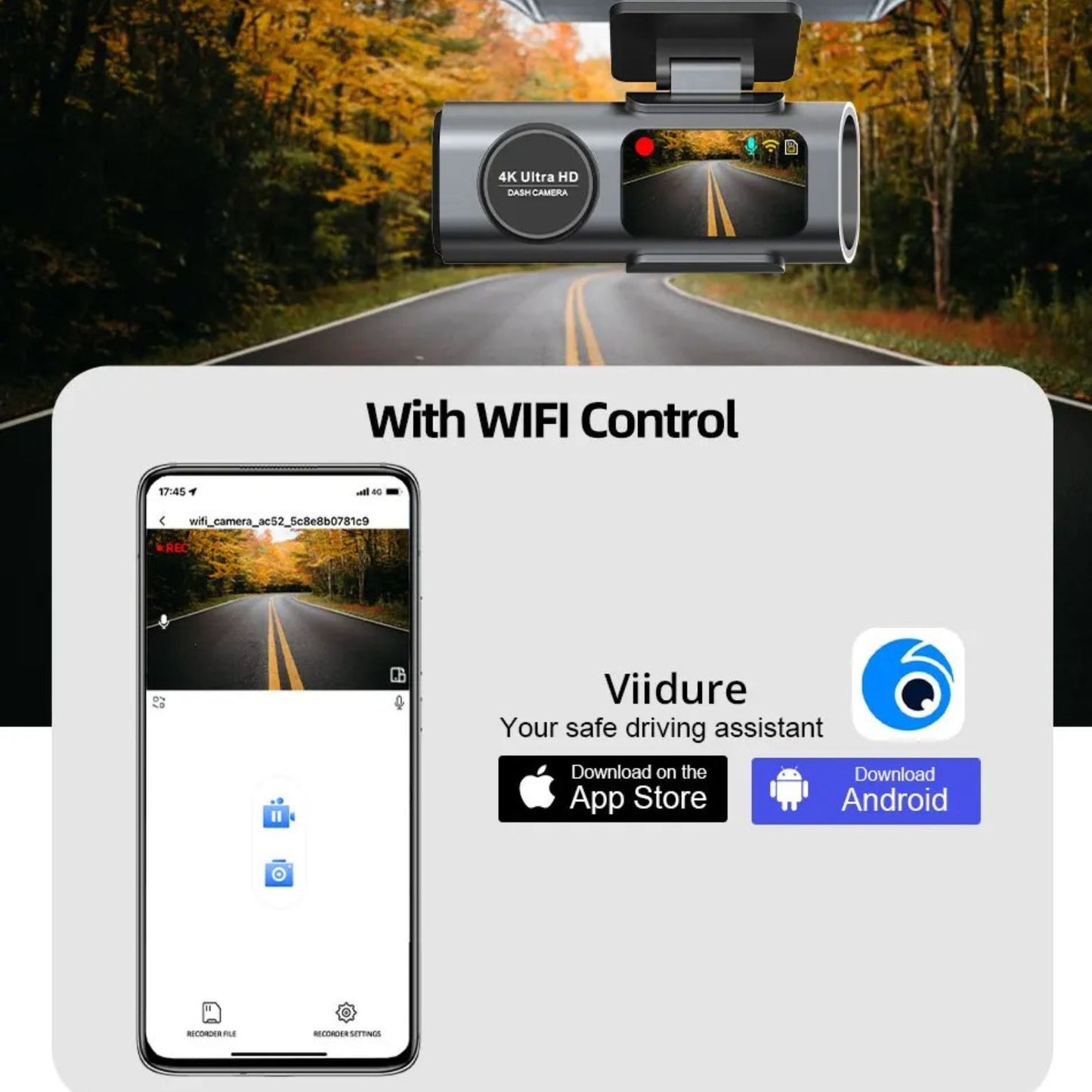 Lumi RoadEye - 4K Dashcam