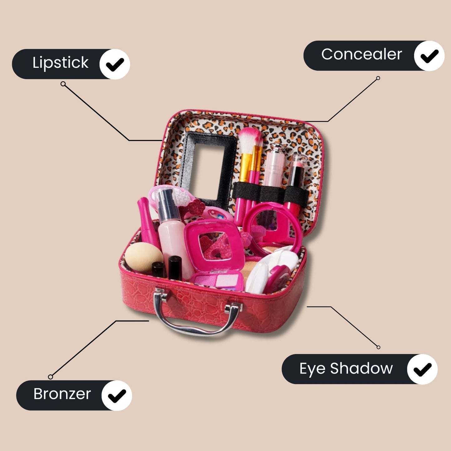 Pretend Pretty Makeup Set for Kids