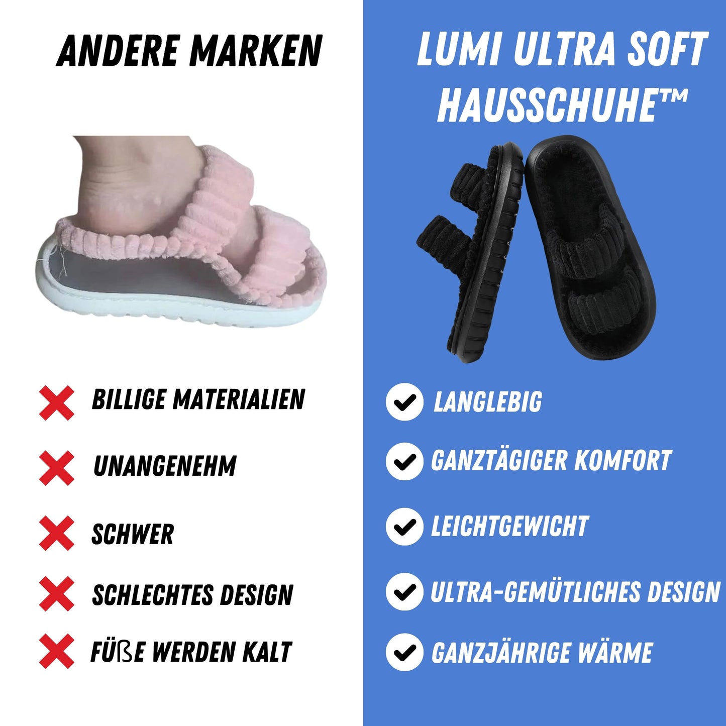 Lumi Ultra Soft Hausschuhe™